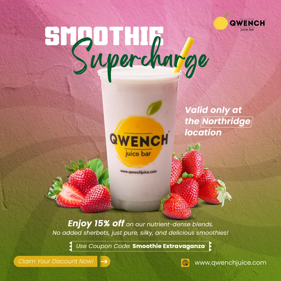 Qwench Juice Bar food and beverage social design 4