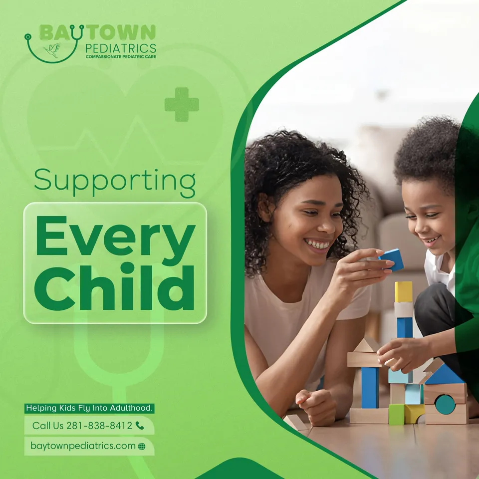 Baytown Pediatrics social media design 2
