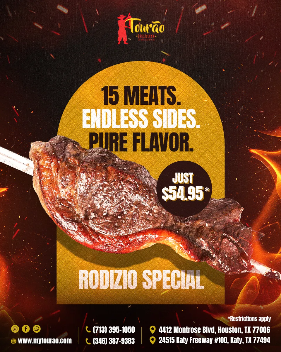 Tourao Brazilian Steakhouse food and beverage social design 6