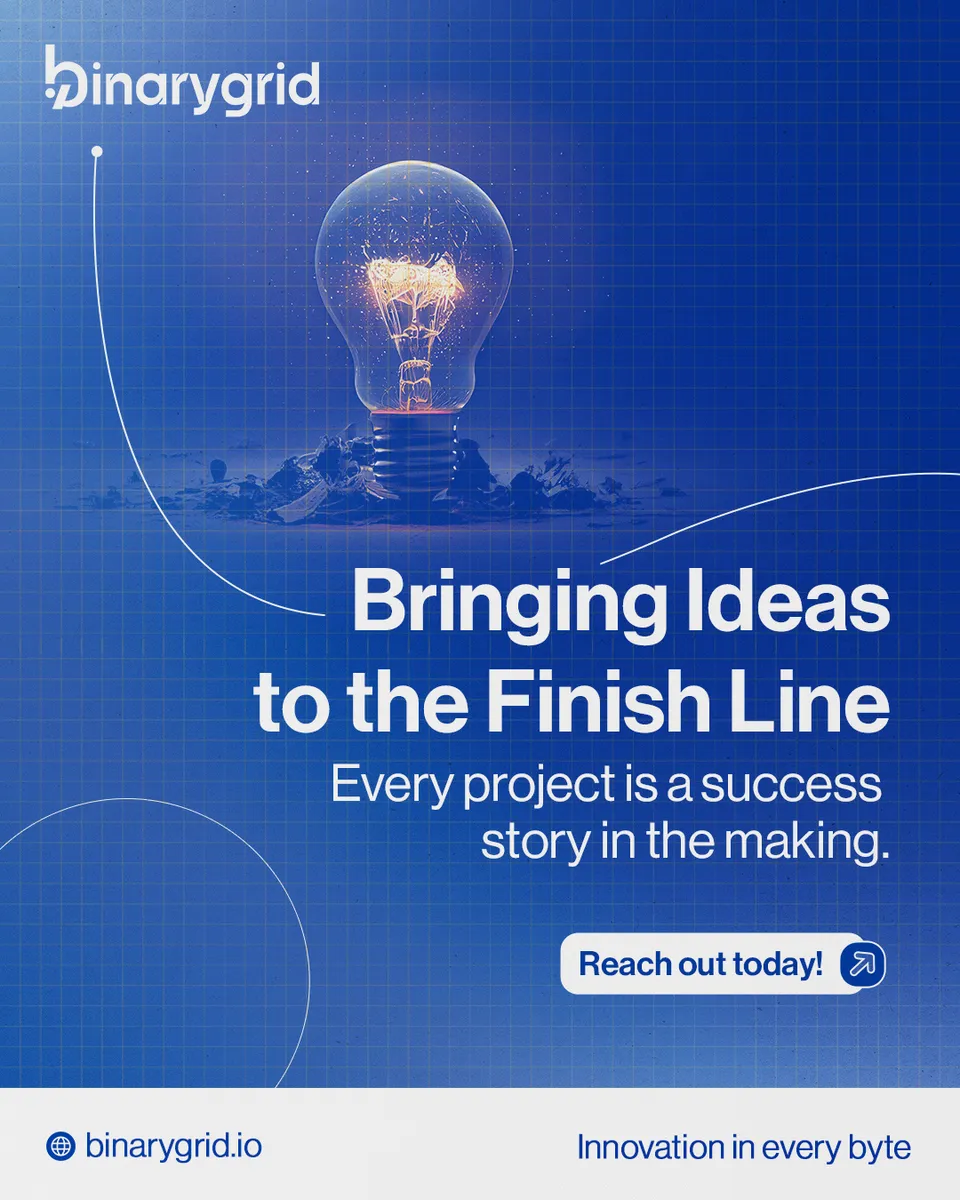 BinaryGrid social media design 10