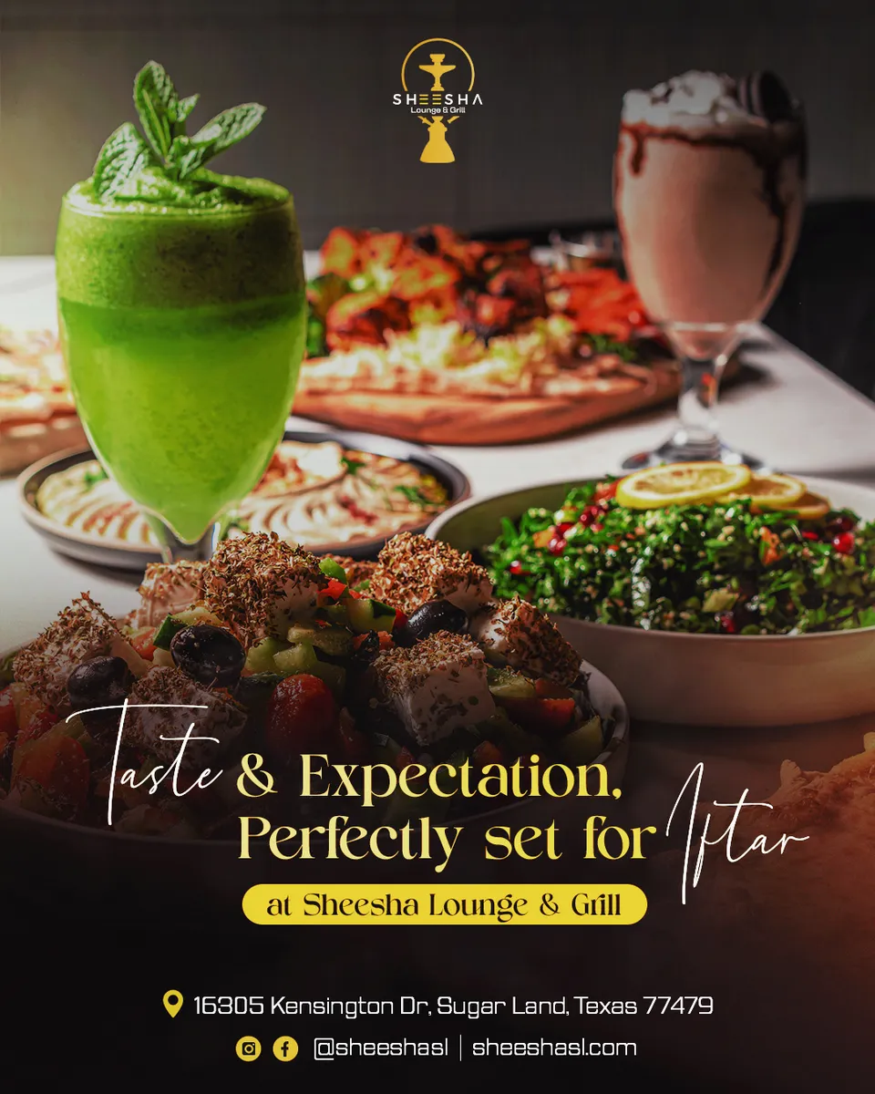 Sheesha Lounge and Grill food and beverage social design 11
