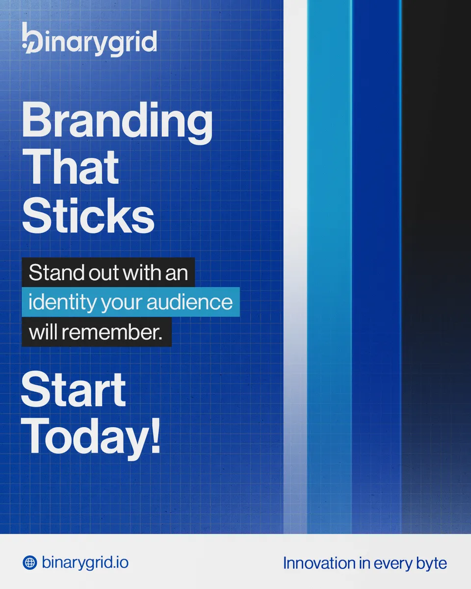 BinaryGrid social media design 5