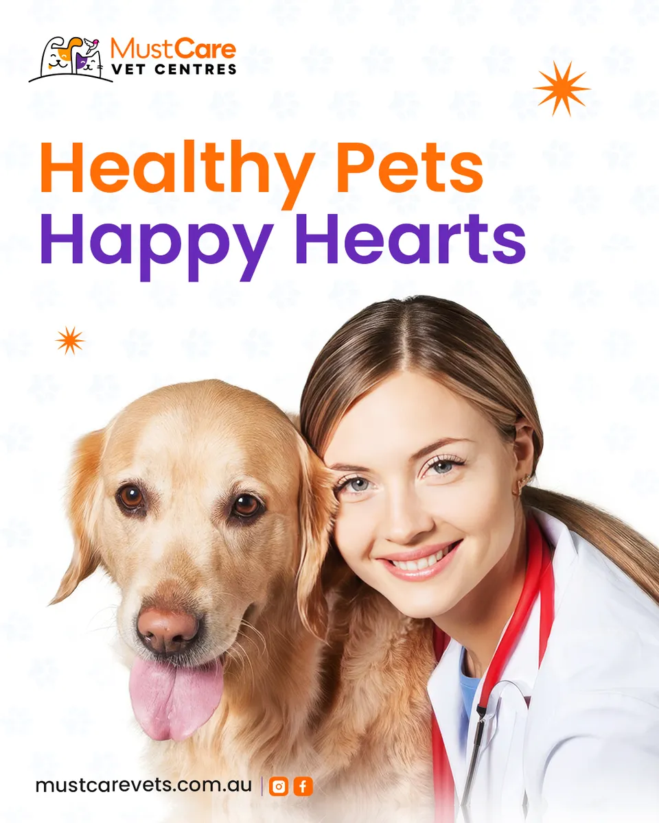 MustCare Vet Centres social media design 5