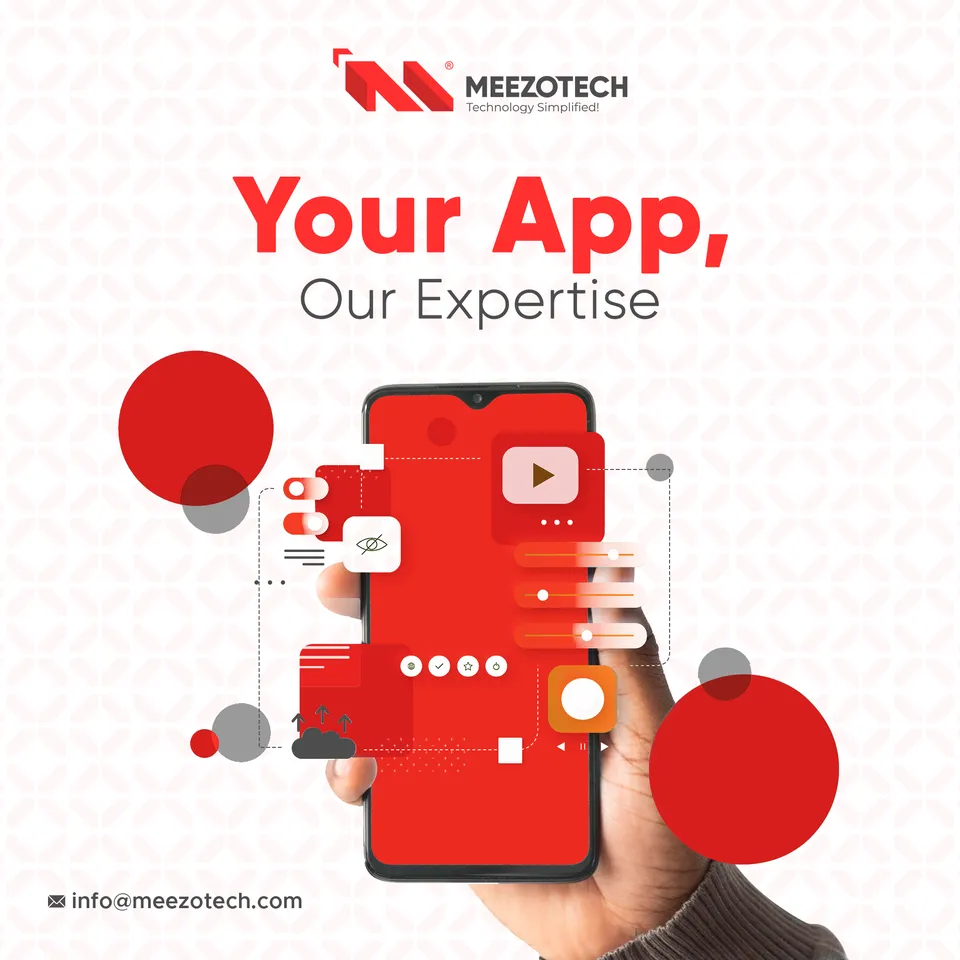 Meezotech social media design 2