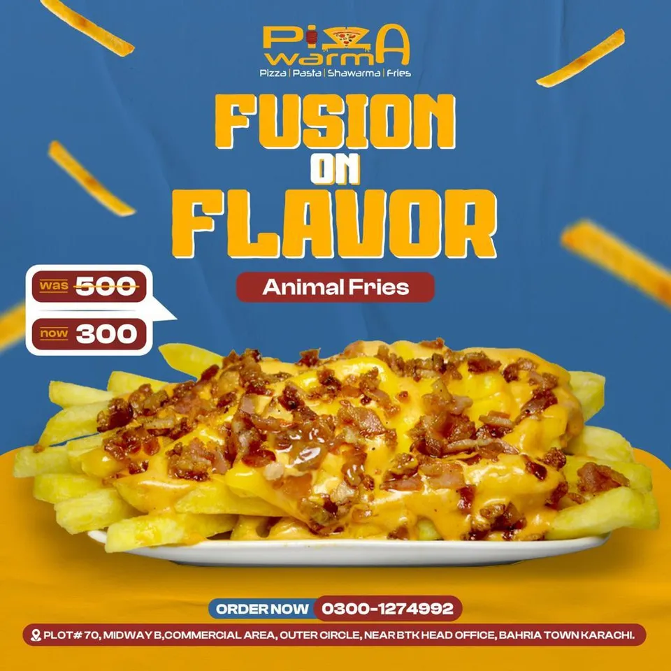 Pizza Warma food and beverage social design 5
